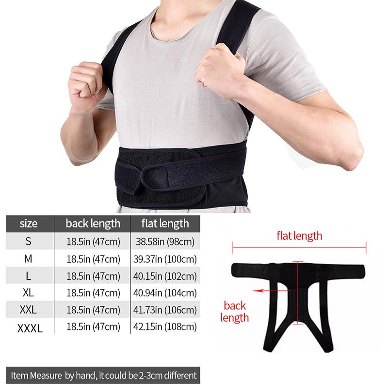 *1 stuk verstelbare rugcorrect - Posture Corrector Back recensie en prijs