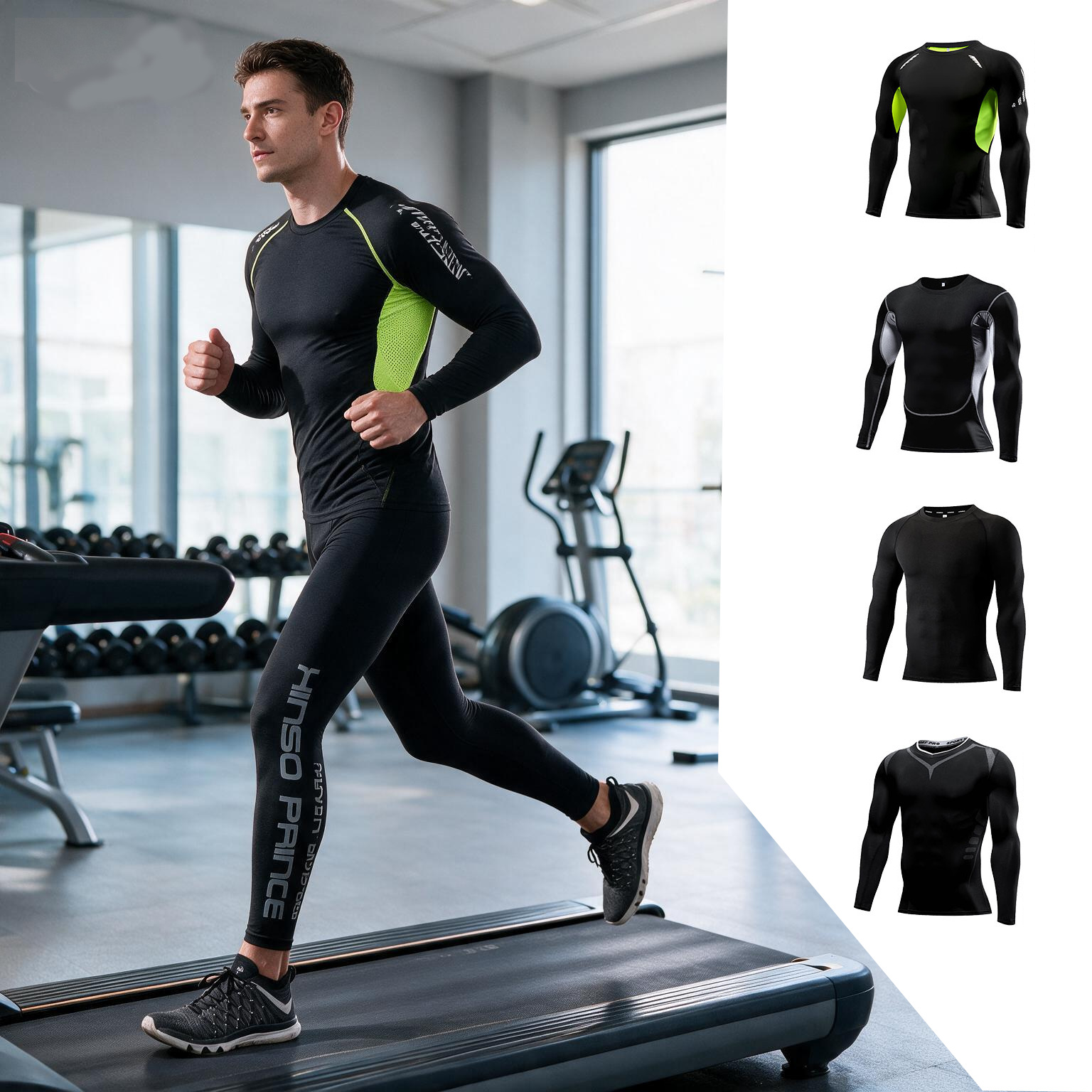 2026 Heren Compressie Sportkle - Yoga Fitness Training recensie en prijs